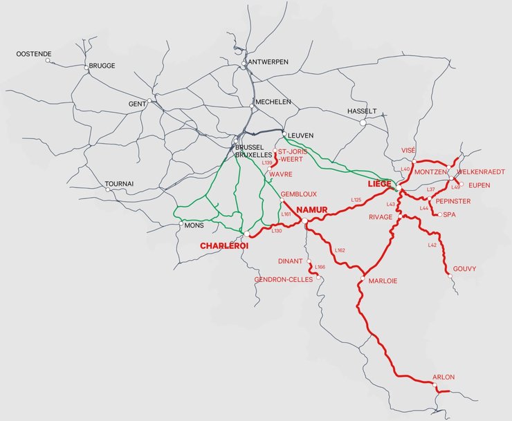 Infrabel s'organise pour réparer l'infrastructure ferroviaire au plus vite